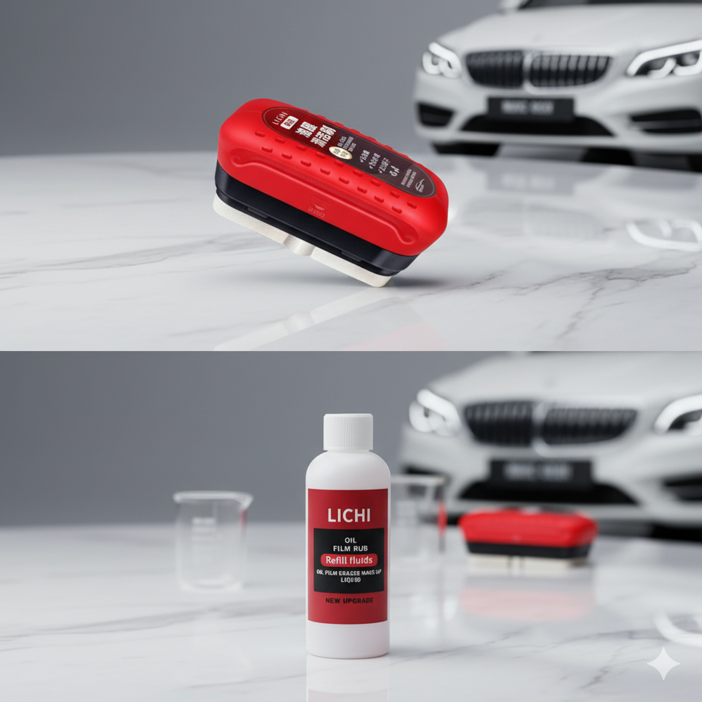 Automotive Oil Film Cleaning Brush